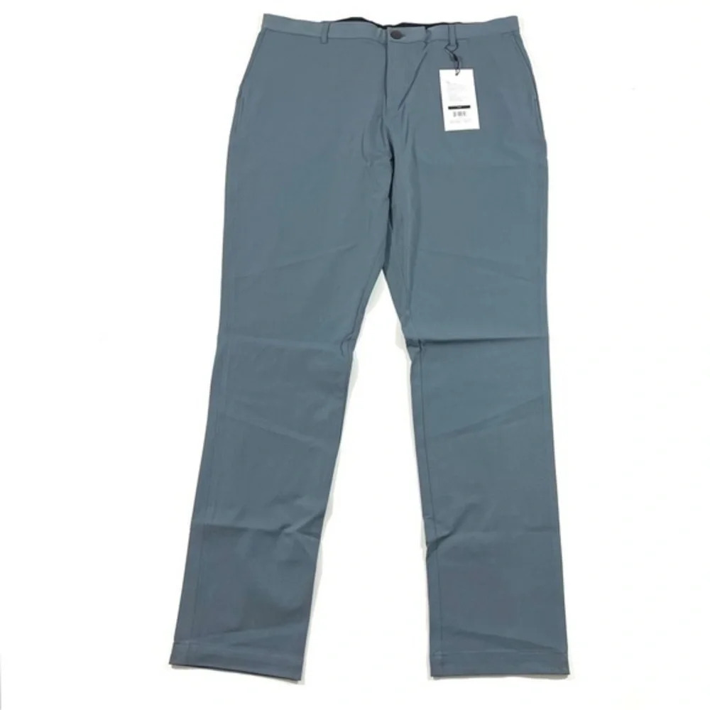 New Ministry Of Supply Mens Pace Tapered Chino Pants Blue